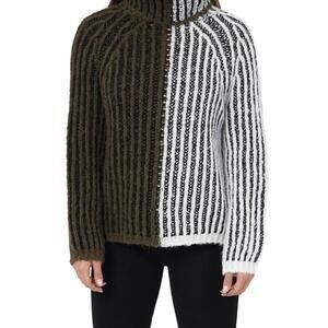 NEW LOVE TOKEN aubrie turtleneck sweater in olive